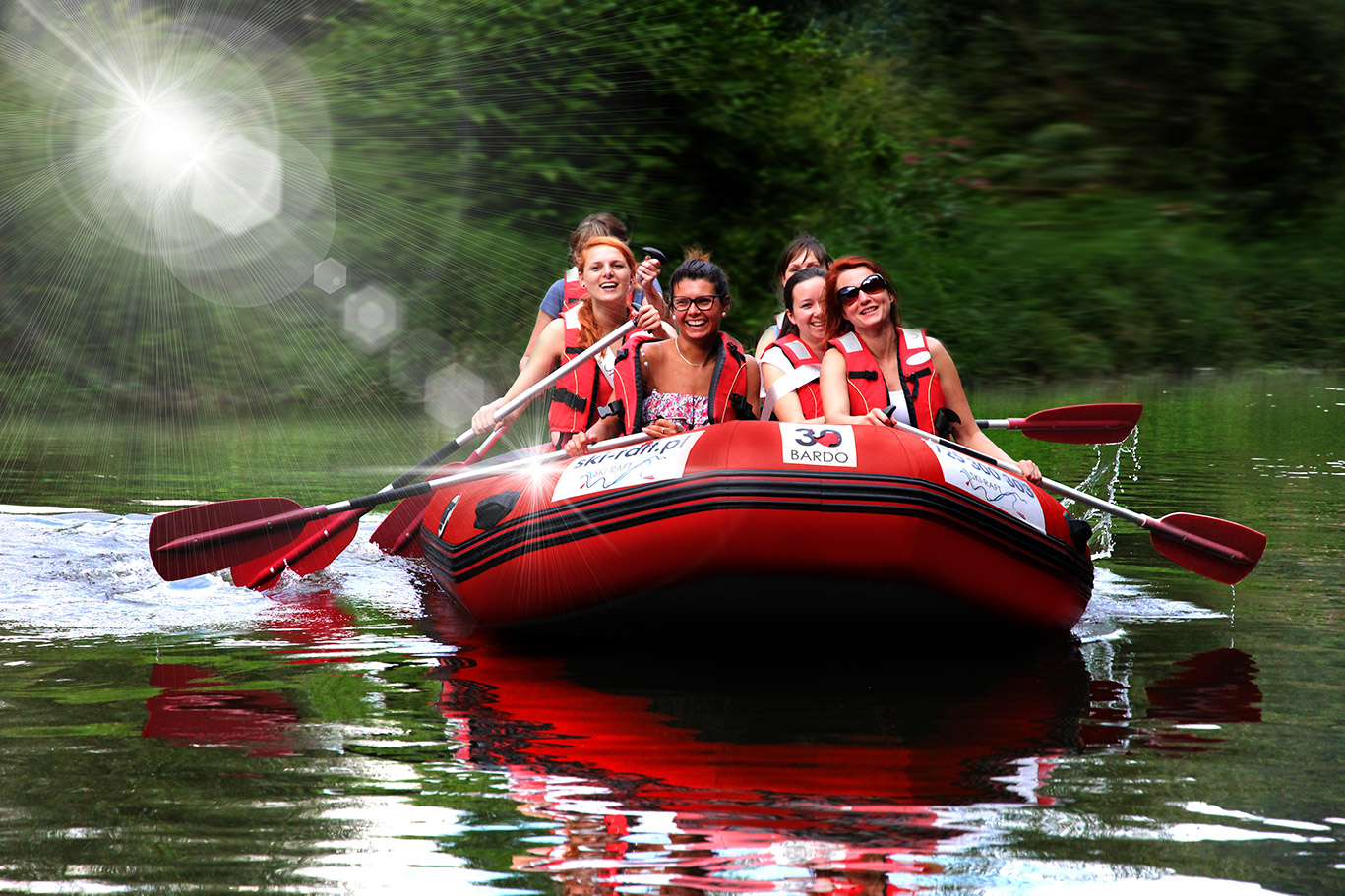 Rafting na Nysie Kłodzkiej