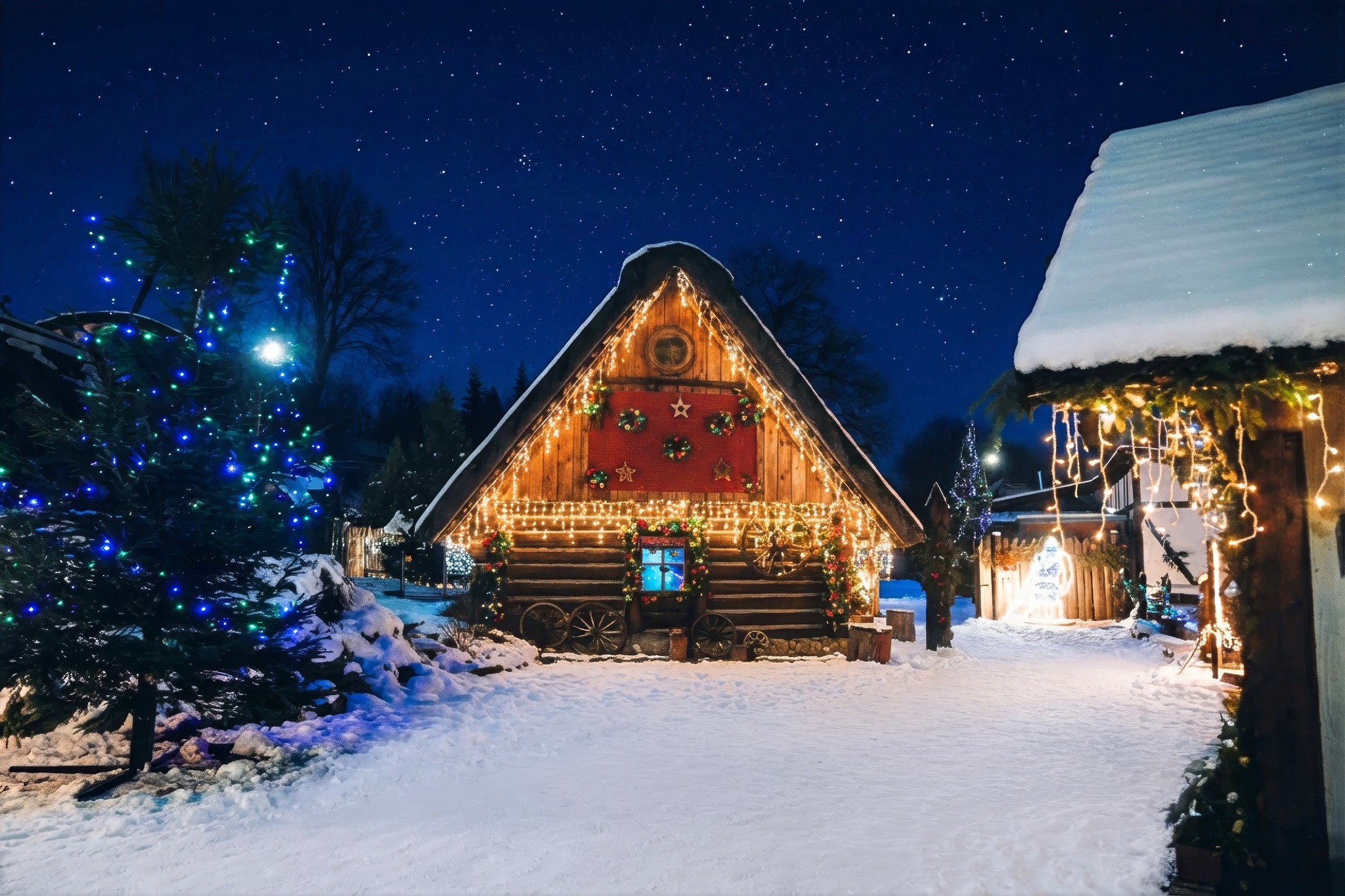 Ogród Świateł w Osadzie Górniczej w Złotym Stoku